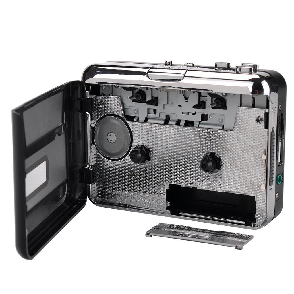 USB Cassette Capture Cassette Player Converts Tape To MP3 USB Cassette Capture for Laptops and Personal Computers