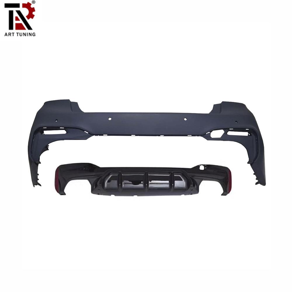 BMW 5 Series G30/G38 M5 Style Front & Rear Bumper Kit with Fender, Side Skirt, and Hood.