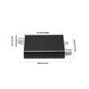 24mm Parking Heater Exhaust Pipe Muffler Aluminum Alloy Straight Heater Silencer for Eberspacher Airtronic D2 D4 D4S