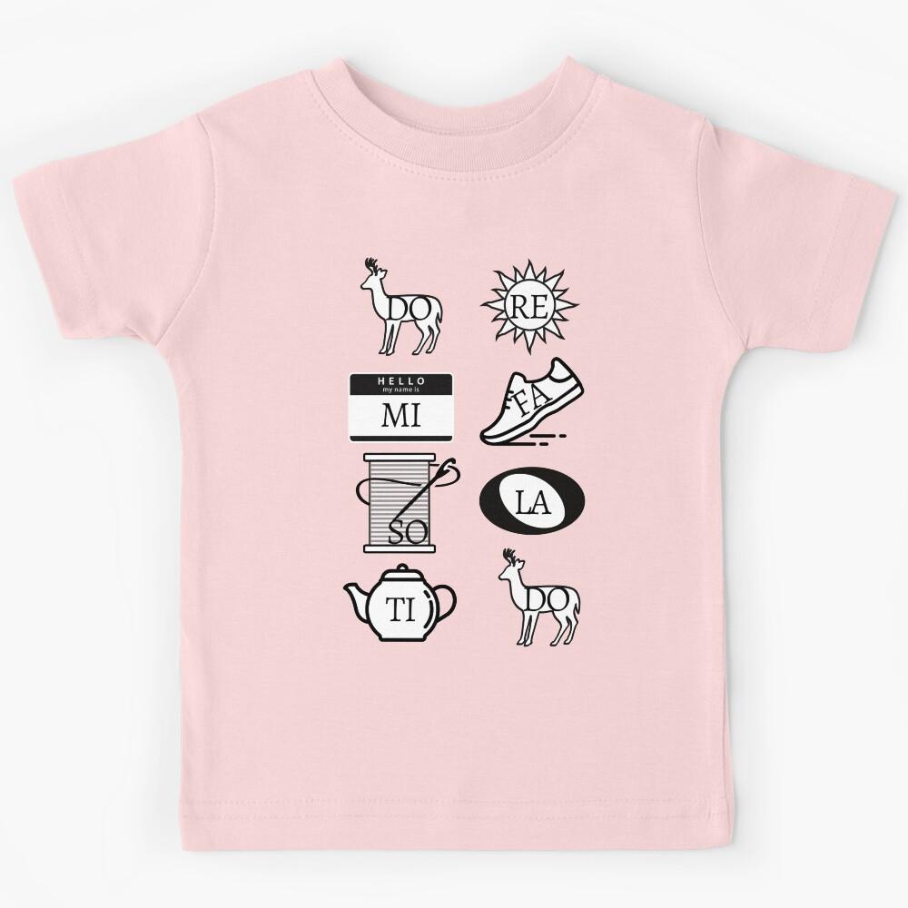Do Re Mi - Sound of Music Icons Kids T-Shirt 160