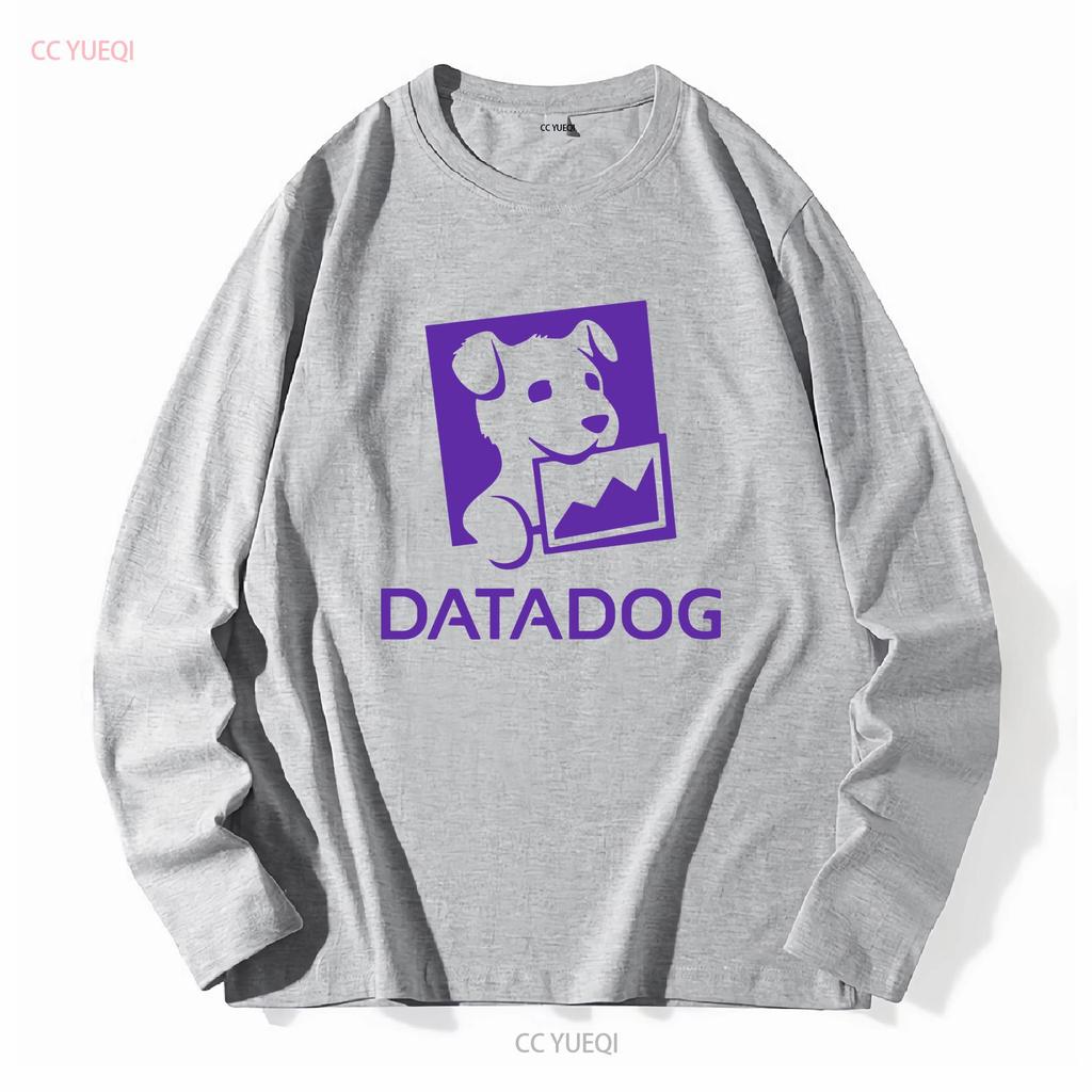 DATADOG Cloud Monitoring T Shirt Long or Short Sleeves Vintage Washed Streetwear Unisex Casual Comfortable Designer Clothes
