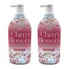 HAPPY BATH BOGYEQAC Cherry Blossom Body Wash 900g X 2
