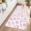 Flannel Kitchen Mat My Melody Soft Area Rug Non Slip Floor Carpet Home Decoration