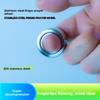 Stainless Steel Paragraph Ring Finger Gyro Finger Warp Wheel Decompression Ring Numerical Control Seiko