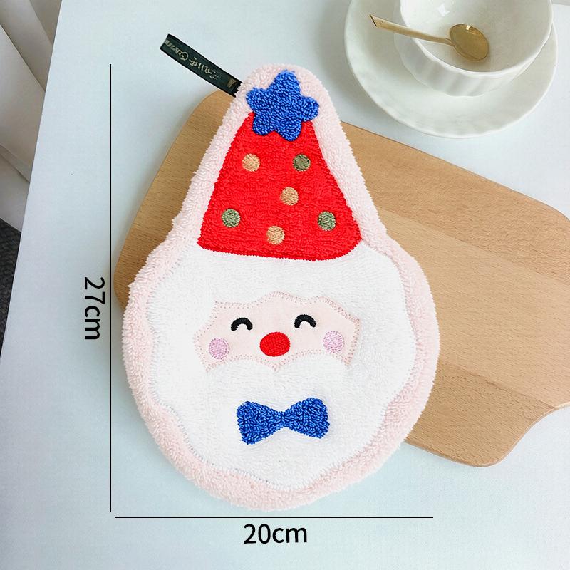 Christmas Hand Towels Absorbent Towel for Kitchen Bathroom Hanging Towels for Hands Christmas Decorations 2026 Navidad
