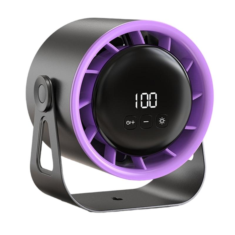 Small Desk Fan with 360degree Rotation Low Noise Fan Suitable for Baby Strollers Office Home Travel and Outdoor Activity