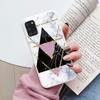 Case For Samsung Galaxy A21S Back Cover Protective Silicone Fundas Fashion Marble Stone Texture Coque For Samsung A21S Capa