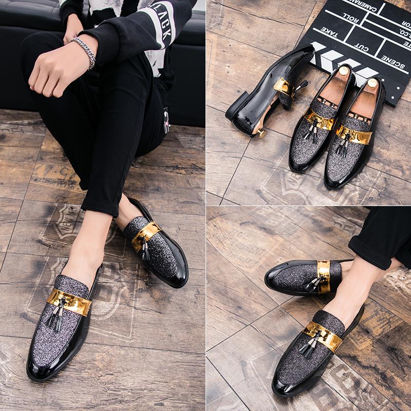 Mode Maat 38-47 Modieuze Heren Met Franjes Schoenen Heren Casual Instappers Comfortabel en Elegant Merk Zakelijke Loafers Herenschoenen Heren