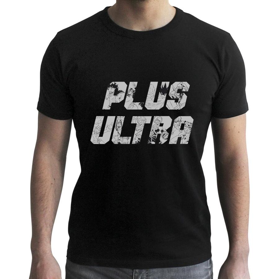 

My Hero Academia - Plus Ultra Men s X-Large T-Shirt - Black XXXXXL різнокольоровий