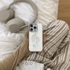 Japan INS Trendy Art Wave Musical Notes Drop Glue Phone Case For iPhone 17 Air 16 15 14 13 12 11 Pro Max Plus Y2K High-end Cover