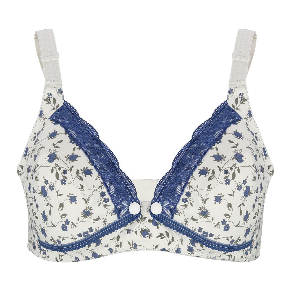 Pre opening Cotton Breast Feeding Maternity Nursing Bra Sleep Bras for Nursing Pregnant Women