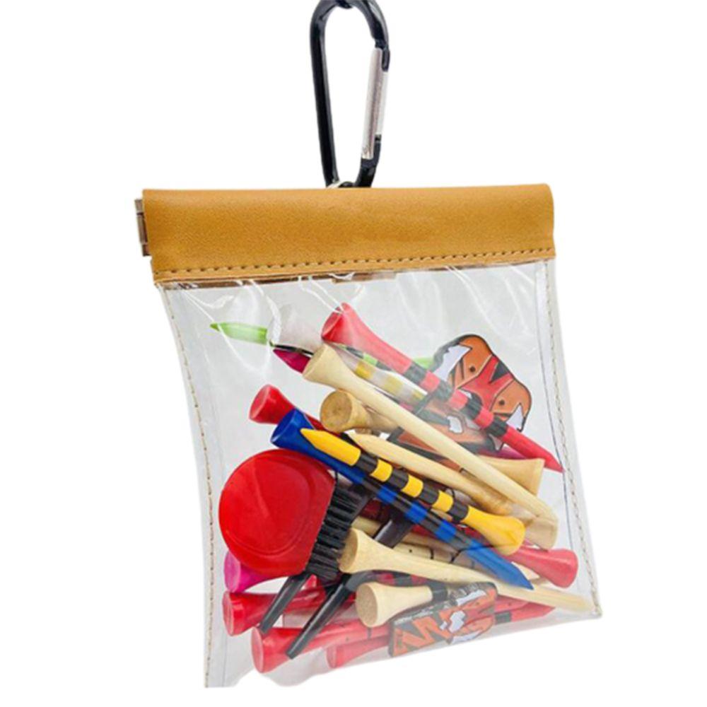With Clip Golf Accessories Golf Tees Pouch Golf Tee Holder Bag Golf Tack Bag Golf Tee Bag