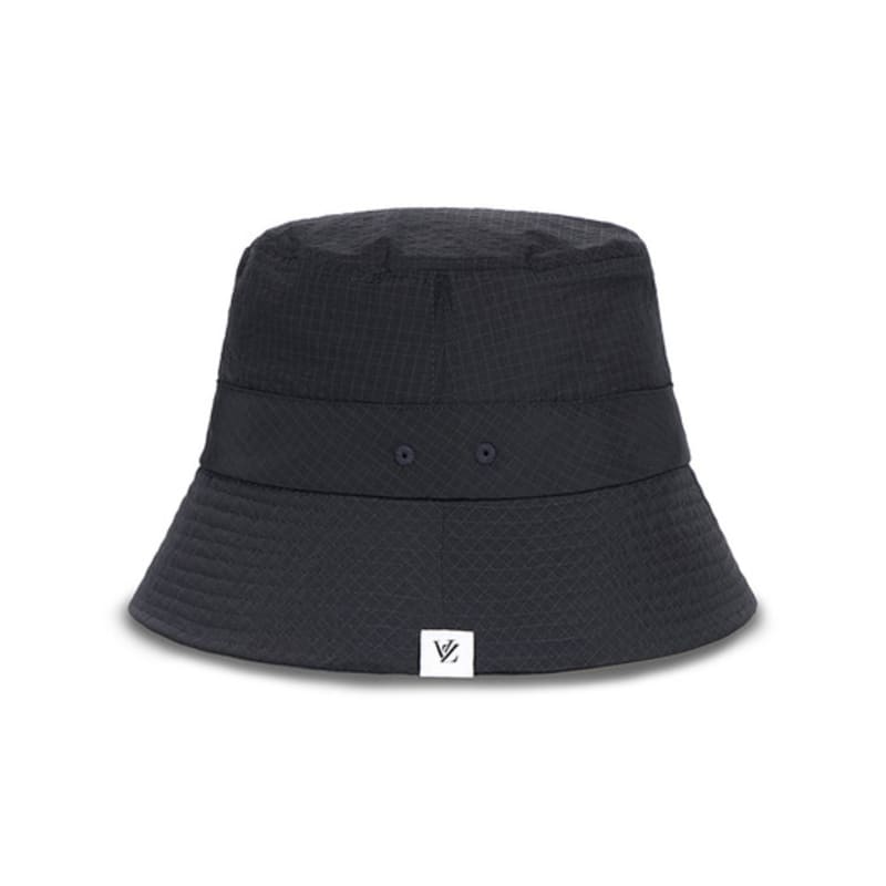 VARZAR VZ Label Ripstop Bucket Hat Black