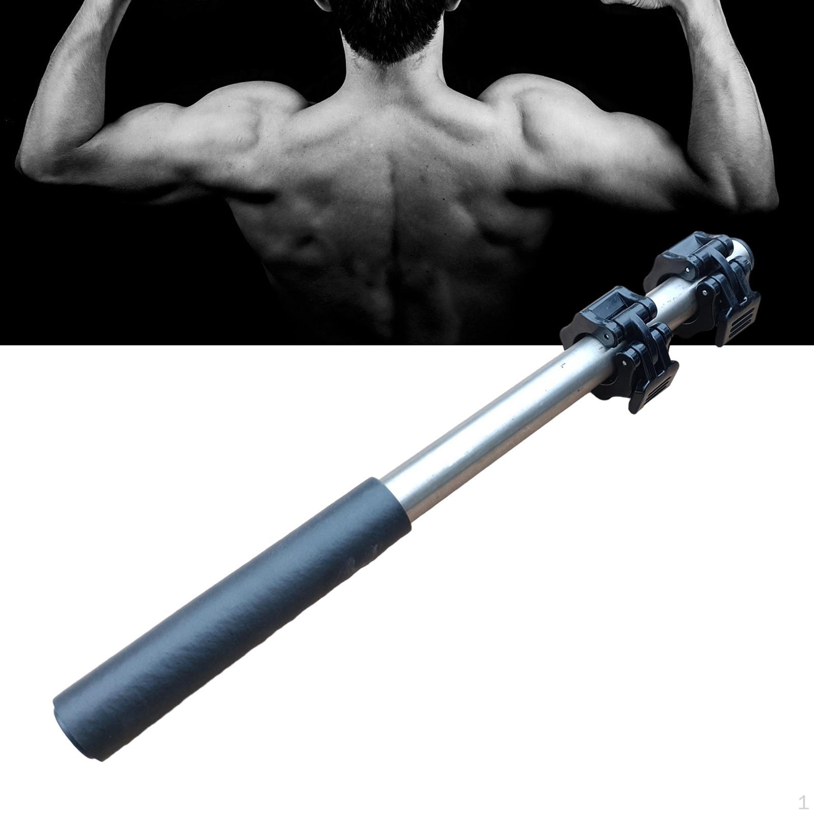 

Регулируемая ручка для гантелей, нагружаемая, нескользящая, фиксирующая, для тренировок, домашнего спортзала, фитнеса, предплечья ABS Material Lock