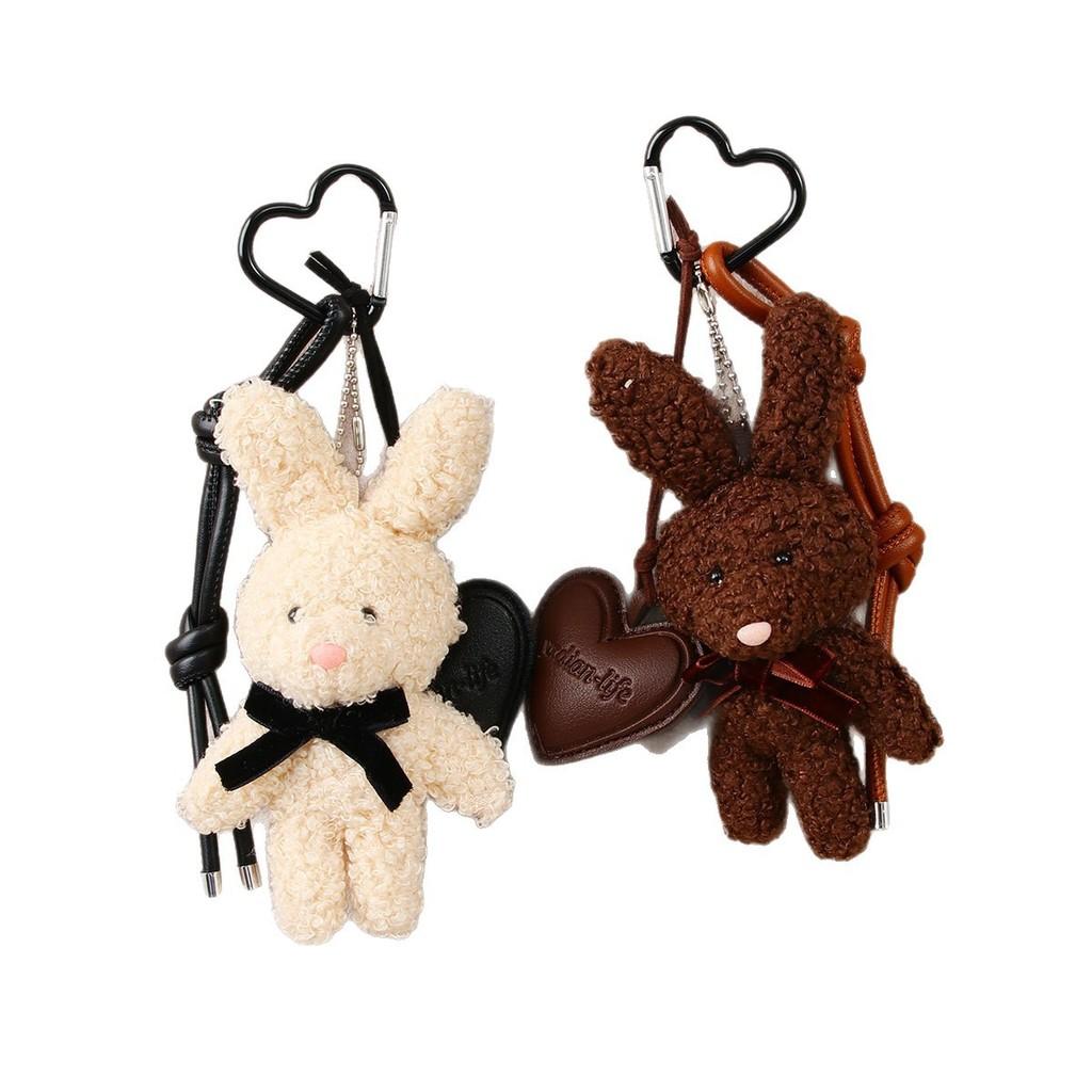 Miu Style Plush Bunny Keychain For Bags And Backpacks Cute Cartoon Gift