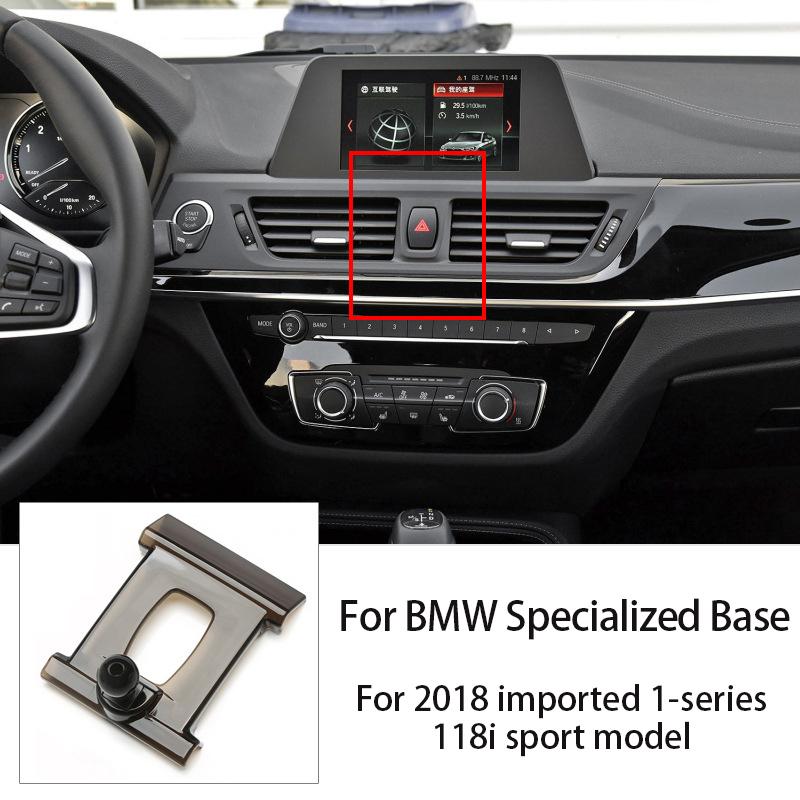 Car Mobile Phone Holder Navigation Bracket Dedicated Base For BMW X5 X6 X3 X4 3GT X1 X2 X7 1 3 5 7 Series Car Air Outlet Bracket