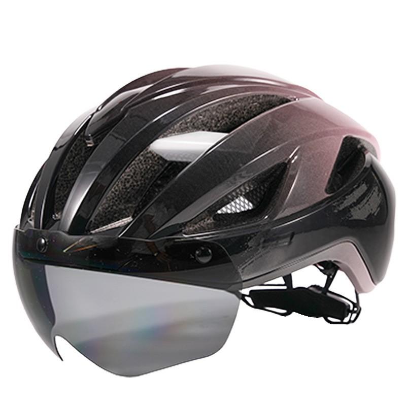 Cycling Helmet Mountain Road Bikes With Magnetic Visor Lightweight Semi-Shell Design Adults