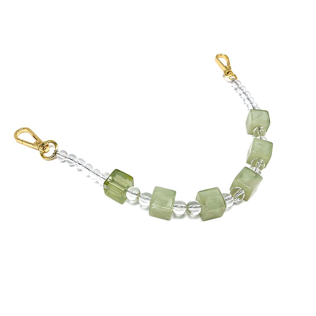 13in Ersatzketten für Handtasche Damen Geldbörse Gürteltasche DIY Handwerksbeutel Acrylketten Kurze Riemen DIY Zubehör