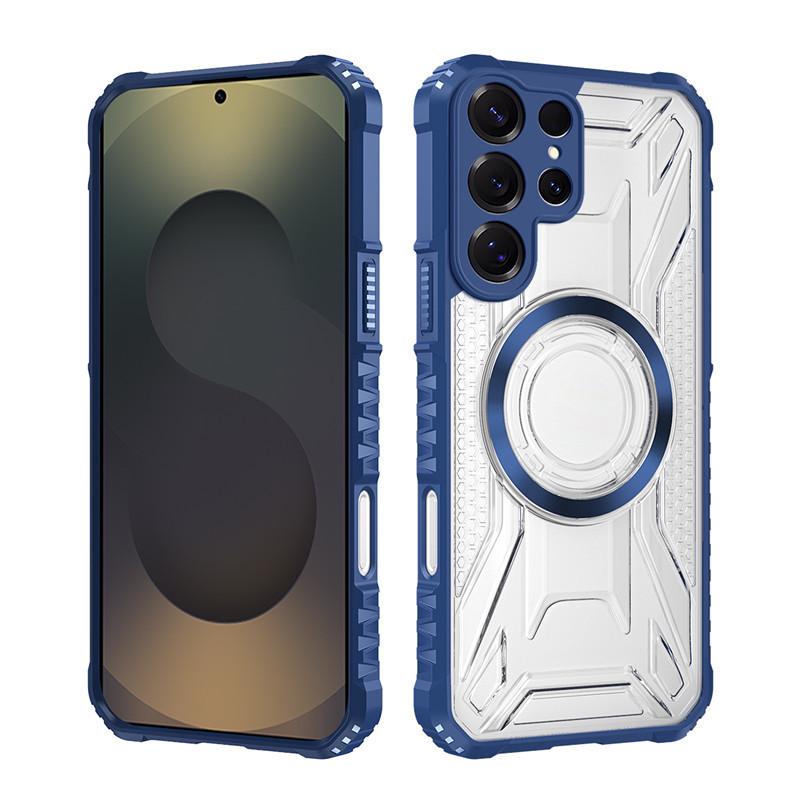 Cross-border Battle Shadow Magnetic Case for Samsung S26 Ultra Galaxy A56 A16 - Drop-proof CD Pattern and Protection