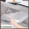 Xiaomi 12pcs Disposable Hood Oil Filter Paper Non-woven Cooker Hood Extractor Fan Filter Kitchen Hood Grease Anti Oil Cotton