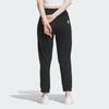 Adidas Originals Elastic Waist Cuffed Knit Sweatpants Women Bottoms Black IN0975