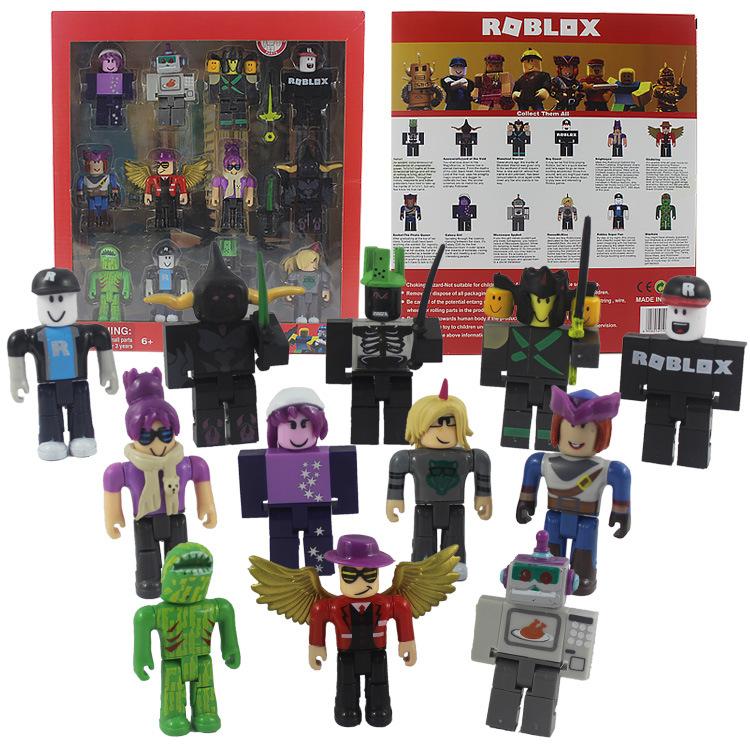 Roblox Action Figures 12 Pcs 2.5 To 3 Inch Collectible Virtual Game Character Toys With Accessories Box Set For Kids Collectors