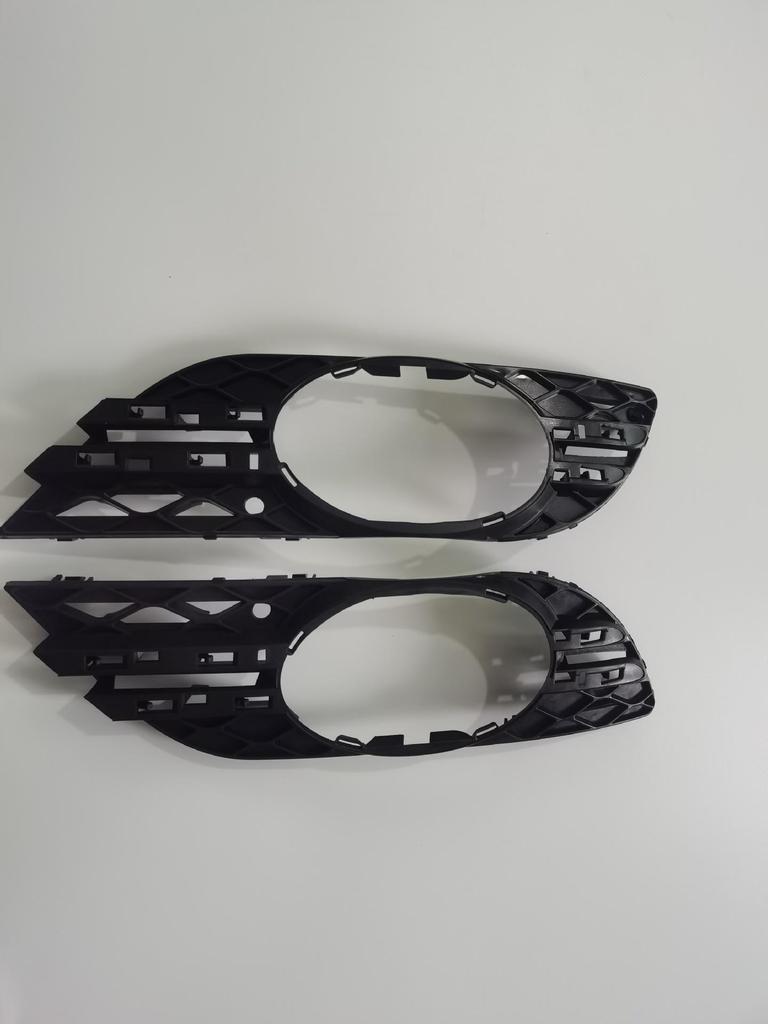 Mercedes-Benz W211 Electroplated Front Fog Light Frame for E200, E180, E300 Bumper Vent.