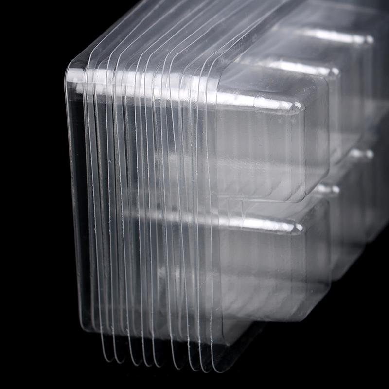 10Packs Wax Melt Molds Clear Wax Clamshells Wickless Wax Melt Candles Boxes