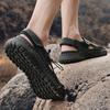 38-46 Summer Men's Fashion Handmade Mesh Breathable Outdoor Casual Shoes Hiking Shoes Beach Sandals