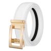 Men'S Leather Belt Gold Automatic Buckle Belt Business Youth Independent Station