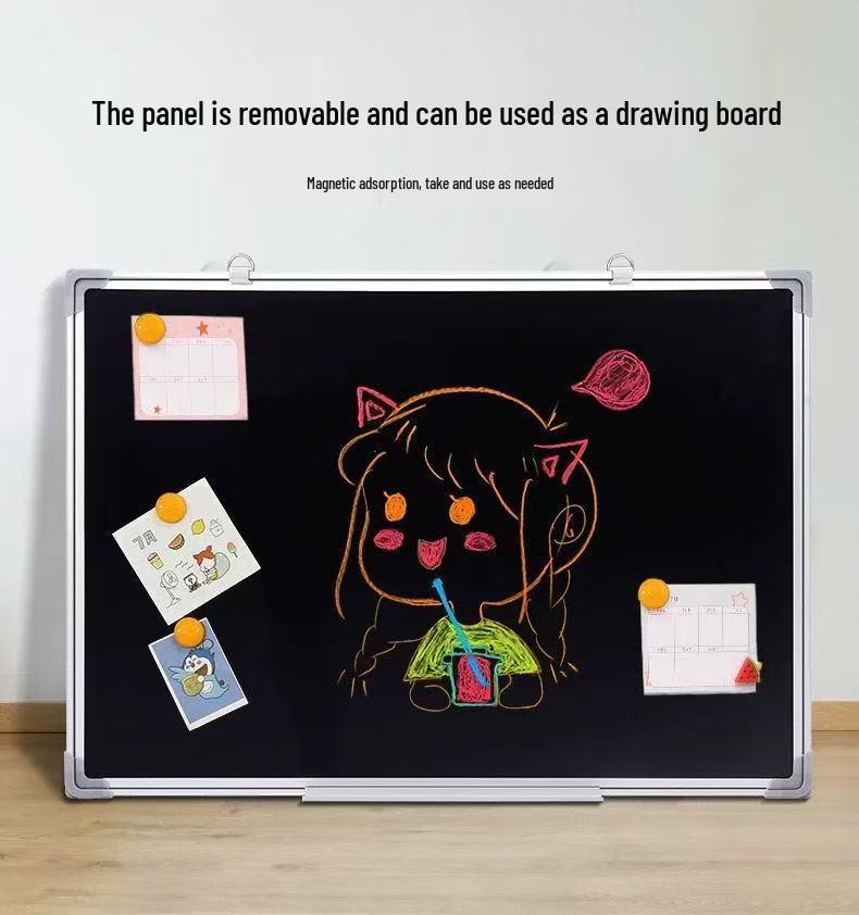 Double-Sided Magnetic Mobile Whiteboard Stand for Home & Office Teaching and Training