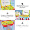 1 Set Educational Toy Multifunctional Educational Game Toy Game Table Toy for Home School Store