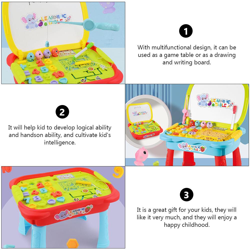1 Set Educational Toy Multifunctional Educational Game Toy Game Table Toy for Home School Store