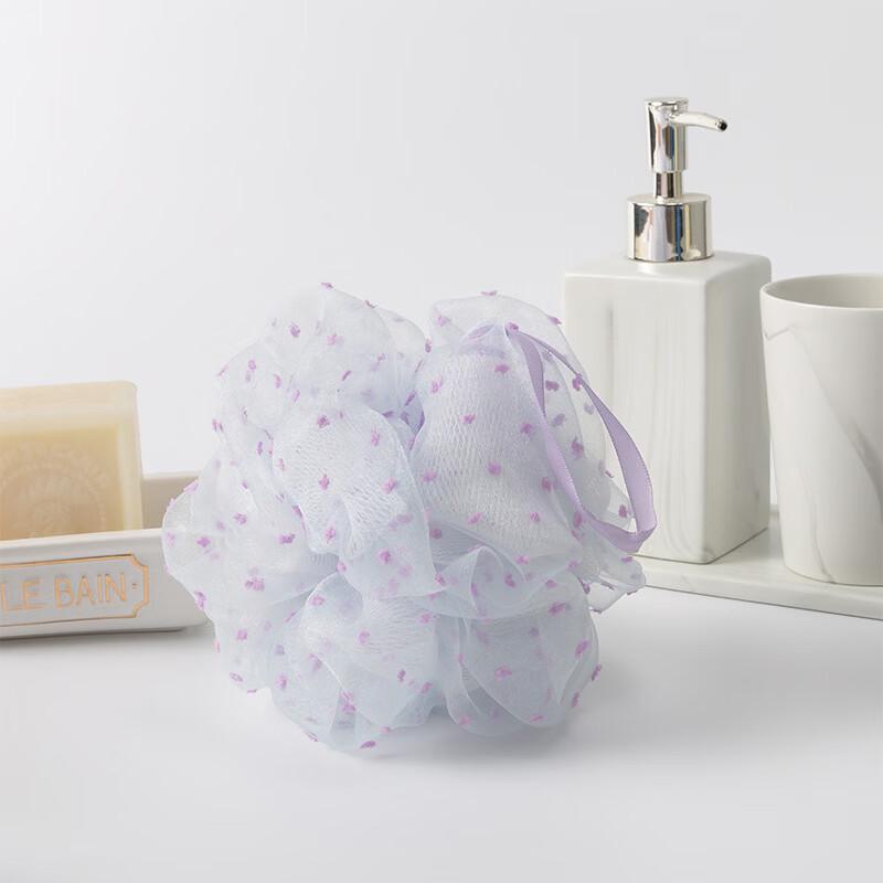 Pu Lian Mesh Bath Loofah 4-Pack