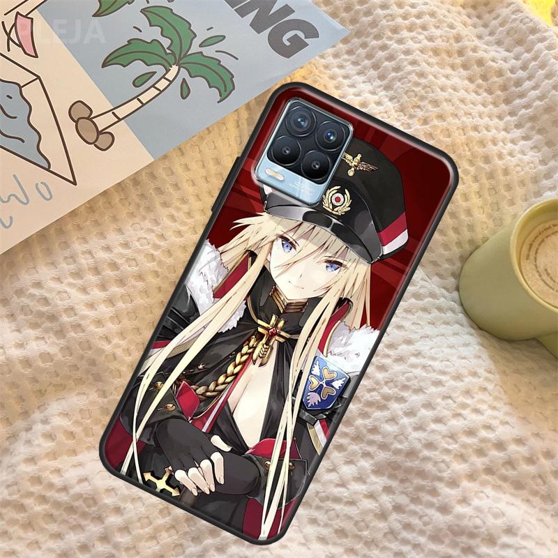 Azur Lane Prinz Eugen Case For OnePlus 10 Pro 9 Pro Nord2 8T 9R Cover For Realme GT Neo 2 3 8 9 Pro Plus 8i 9i