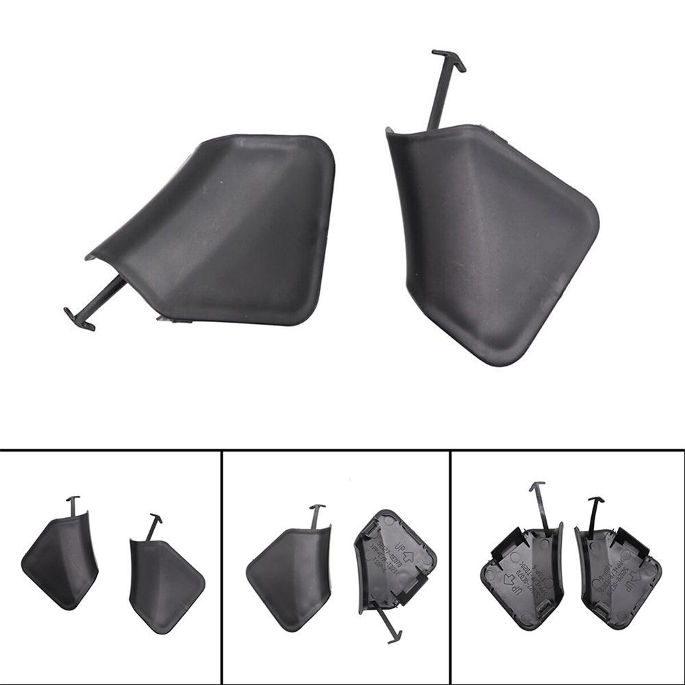 2Pcs Front Bumper Tow Hook Cover Cap Primer For Toyota Highlander 2011 2012 2013