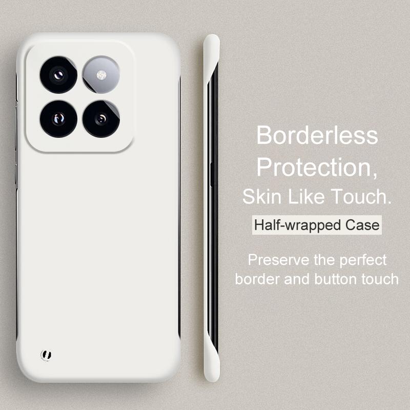 Ultradünne Candy-Color Randlose PC Hartschale Für Xiaomi Mi 14 13 13T 12 12X 12S 11 11T 11i 11X Pro Lite Ultra Rückseite Hülle Coque