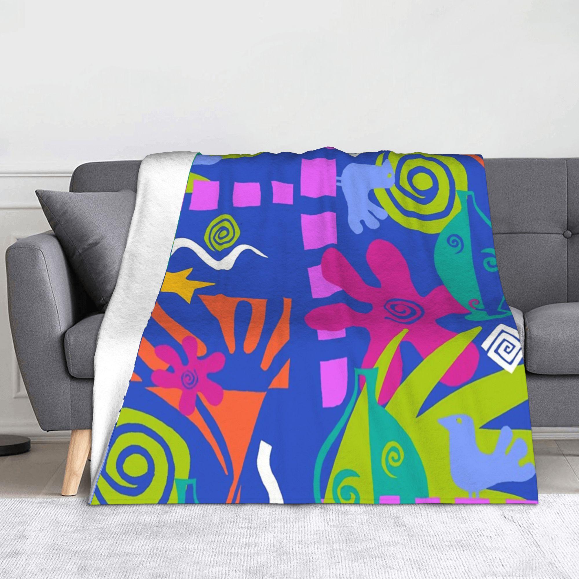 Анри Матисс Узор Танца Плед Бархатное Украшение Французский Художник Дышащий Теплый Плед для Дома Офиса Квилт 30x40in