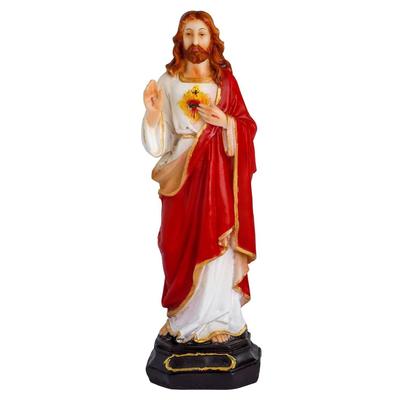 Poly Marble Jesus Statues Christian Gifts Home Decor God Idol Showpiece Decoration for Table Wall Figurine House Wedding Anniversary