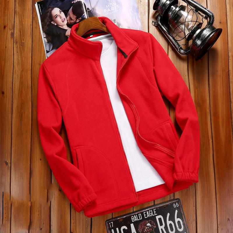 Sudadera con Cremallera de Forro Polar para Mujer Otoño Invierno Tops Manga Larga Estilo Running Color Sólido Cálido Abrigo de Forro Polar Polar