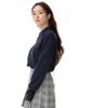 POLO RALPH LAUREN Custom Slim Fit Long Sleeve Mesh Polo - Blue