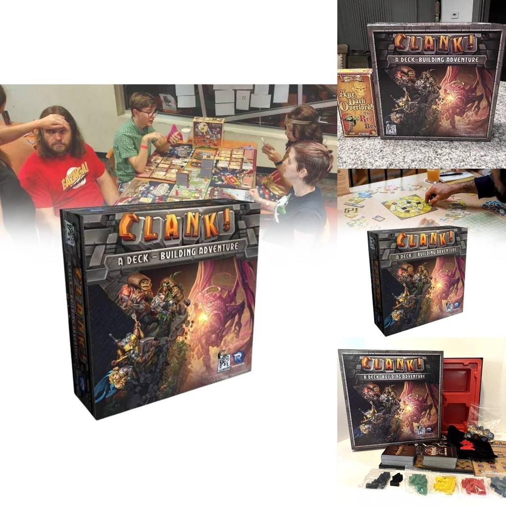 Exciting Adventure Game Clank! Card Game By Renegade Game Studios For Fun Family Nights