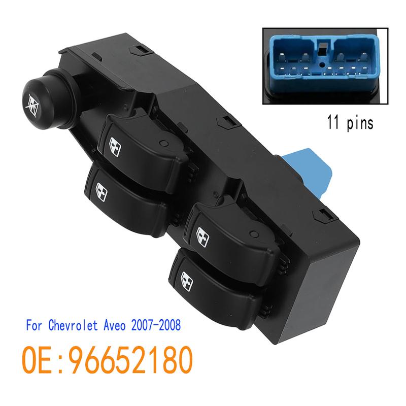 

Car Accessories for Chevrolet Aveo 2007 2008 Front Left Electric Power Window Control Switch Lifter Rgulator Button Auto Parts
