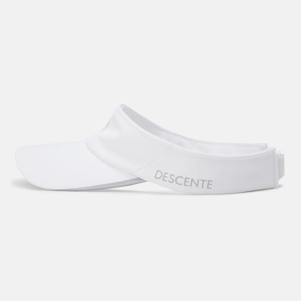 DESCENTE Running Sun Visor White Sr123Rcp13