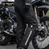 SULAITE Men's Motorcycle Pants Quick Release Winter Warm Quick Take Off Trousers Built in CE Protectors Water Repellent Pants