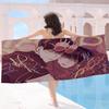 Mondays Savior Bl Microfiber Blanket Quick Drying Beach Towels Oversized Printing Super Absorbent Pool Towel Blanket