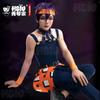 HSIU Anime Bizarre Adventure Cosplay Ghirga Narancia cosplay Kleidung