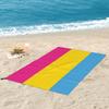 Pansexual Pride Flag Beach Towel Soft Microfiber Quick Dry Absorbent Quick Towels For Swimming