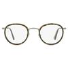Unisex Oval Eyeglasses Ml5153 052 Gunmetal Havana 49mm 052