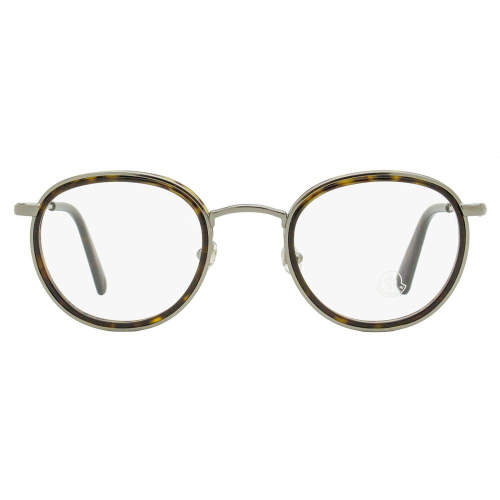 Unisex Oval Eyeglasses Ml5153 052 Gunmetal Havana 49mm 052